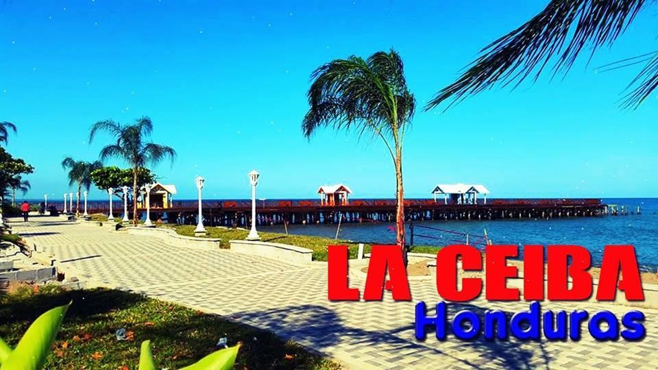 Hotel Art Deco Beach La Ceiba Eksteriør bilde